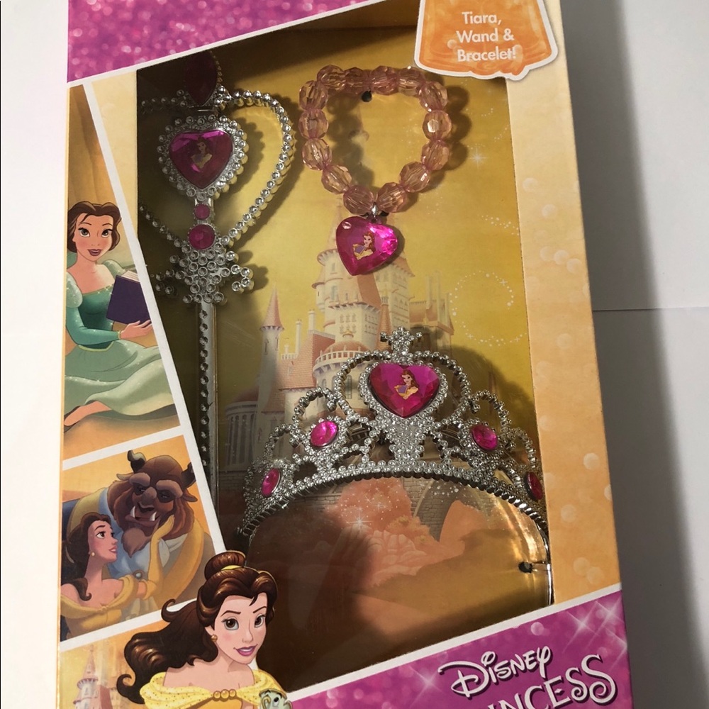 Bella from beauty and the beast accessory set